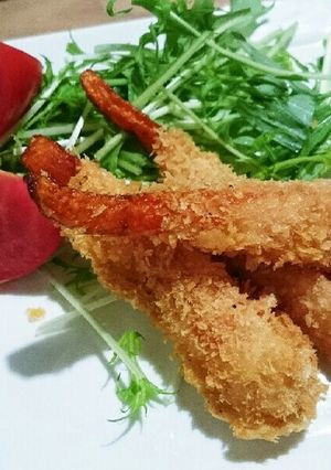 エビ好きもびっくり⭐エビにんじんフライ-レシピのメイン写真