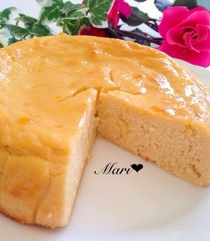 酒粕濃厚♡ミキサーで簡単！チーズケーキ風 by ♡♡♡Mari