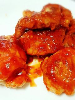 簡単!鶏肉のピリ辛ケチャップ炒め-レシピのメイン写真