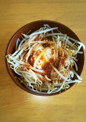 簡単！もやしの巣籠もり玉子♪朝食に♪-レシピのメイン写真