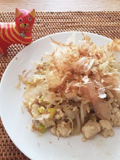 給料日前の 節約もやしと豆腐炒め-レシピのメイン写真