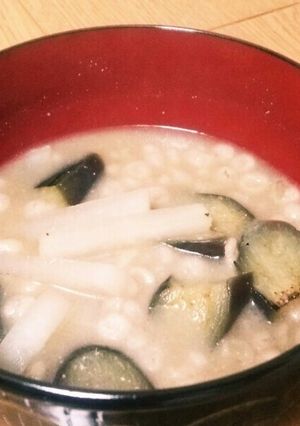 天かす味噌汁-レシピのメイン写真