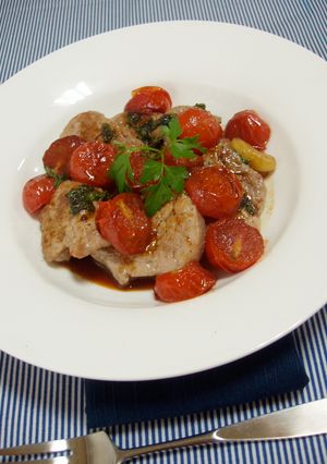 豚肉のソテー＊トマトソース-レシピのメイン写真