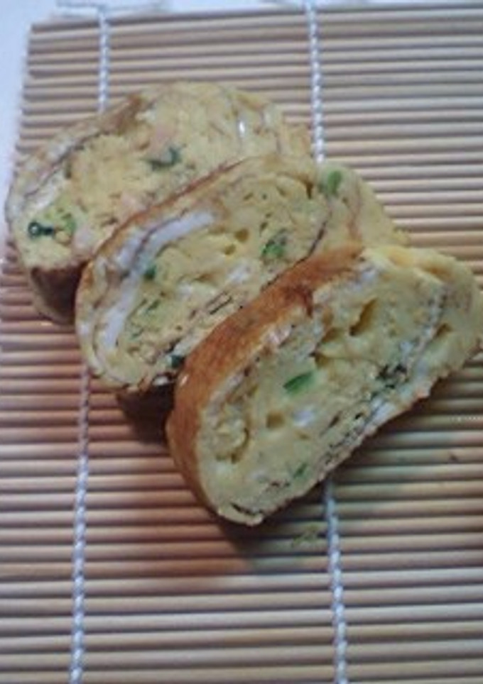 椎茸の戻し出し巻き卵-レシピのメイン写真