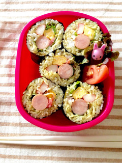 ☆塩そばめしの海苔巻き☆-レシピのメイン写真