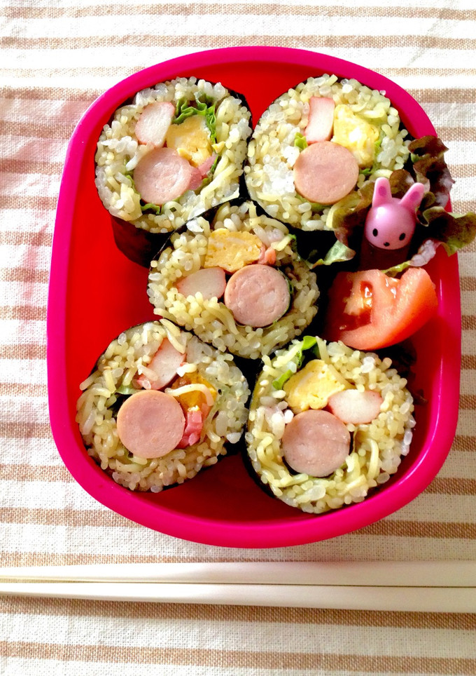 ☆塩そばめしの海苔巻き☆-レシピのメイン写真