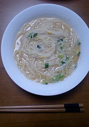 ☆食欲不振☆　そうめん味噌汁-レシピのメイン写真