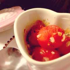 รูปของ もう1品！即行簡単ミニトマト焼き♡