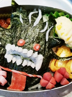 妖怪ウォッチ ゆらめく怪魔 キャラ弁-レシピのメイン写真