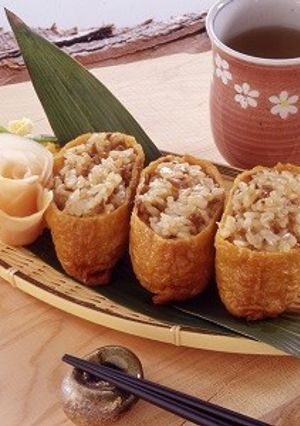 しょうがフレーク入り　いなりずし-レシピのメイン写真