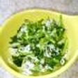 簡単三つ葉とシラスの煮浸し風
