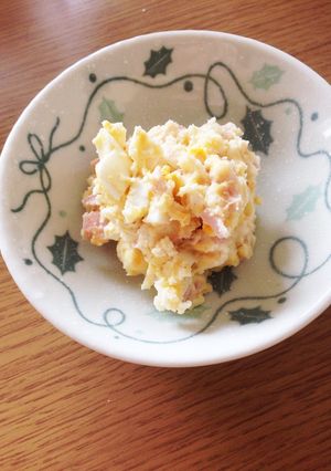 昔ながらのハムポテトサラダ♡-レシピのメイン写真