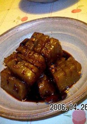 カシスこんにゃく～-レシピのメイン写真
