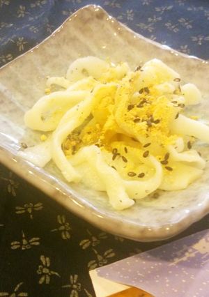 残ったうどんでおやつ★はちみつレモンがけ-レシピのメイン写真