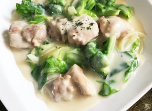 春キャベツとチキン煮！簡単クリーム煮-レシピのメイン写真