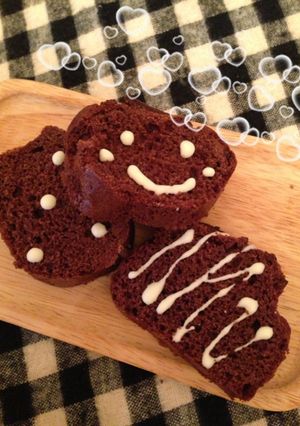 チョコのせパウンドケーキ☆-レシピのメイン写真