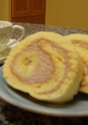 いつもフワフワ♪失敗なし簡単ロールケーキ-レシピのメイン写真
