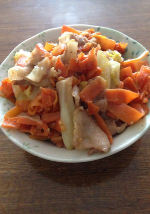 野菜味噌炒め-レシピのメイン写真