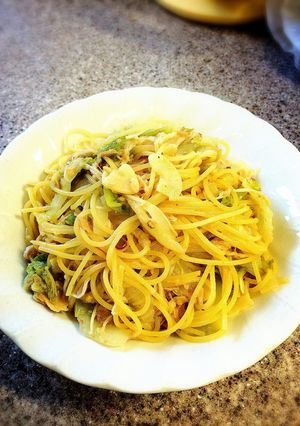 お野菜たっぷりなペペロンチーノ-レシピのメイン写真