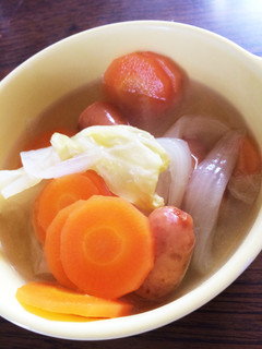 コンソメ野菜スープ-レシピのメイン写真