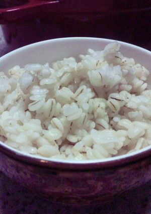 ほぼ麦ごはん☆シャスール鍋で簡単に-レシピのメイン写真