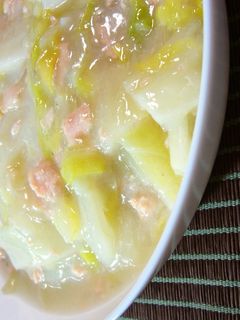 鮭と白菜のミルク煮-レシピのメイン写真