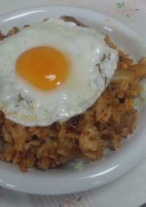 550kcal満腹豚キムチナシゴレン-レシピのメイン写真