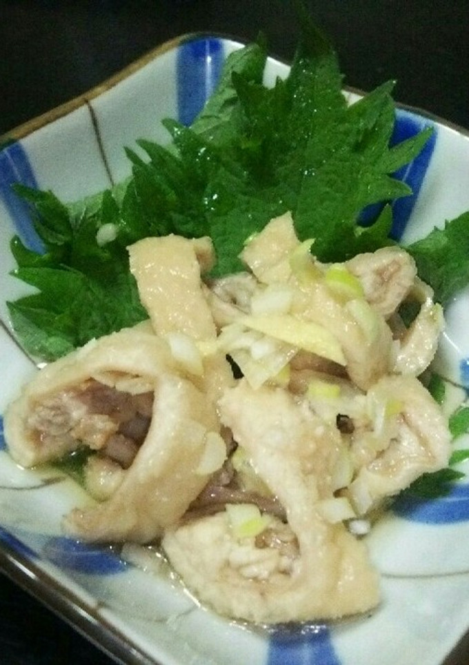 おいしい！鶏皮の酢の物-レシピのメイン写真