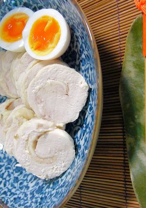 ☰鶏のむね肉で、さっぱり鶏チャーシュー☰-レシピのメイン写真