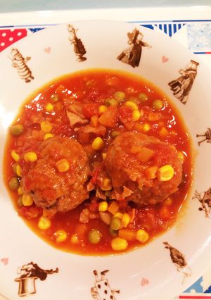 簡単！おもてなし肉団子！-レシピのメイン写真
