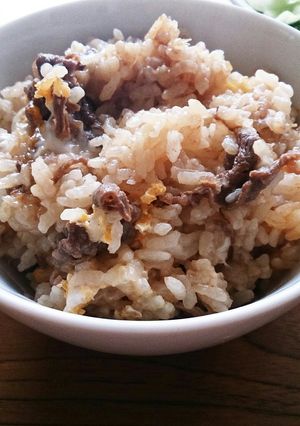 牛丼の残りで★簡単おじや-レシピのメイン写真