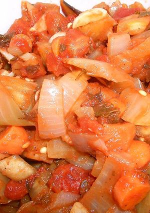イタリア風？簡単ナスと野菜の前菜-レシピのメイン写真