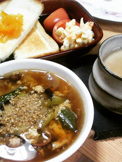寒さを吹っ飛ばせ!!とろりんネギスープ-レシピのメイン写真