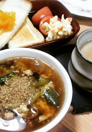 寒さを吹っ飛ばせ!!とろりんネギスープ-レシピのメイン写真