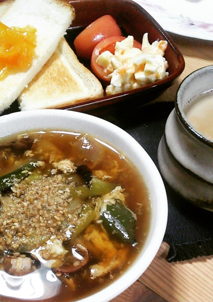 寒さを吹っ飛ばせ!!とろりんネギスープ-レシピのメイン写真
