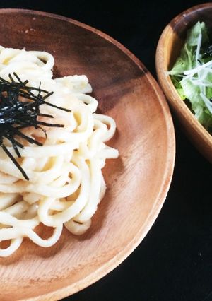 たらこうどん-レシピのメイン写真