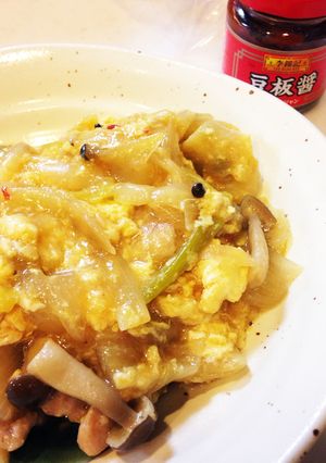 中華風親子丼-レシピのメイン写真