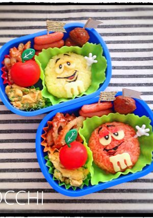 キャラ弁★M＆M’S-レシピのメイン写真