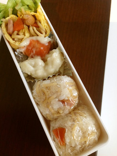 焼きそばおにぎり弁当-レシピのメイン写真