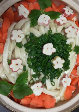 うどんすき！美味しい〜-レシピのメイン写真