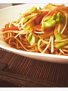 塩キャベツリメイク!ソース焼きそば-レシピのメイン写真