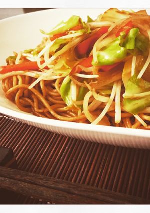 塩キャベツリメイク！ソース焼きそば-レシピのメイン写真