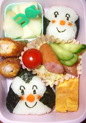 おむすびまんとこむすびまん弁当-レシピのメイン写真