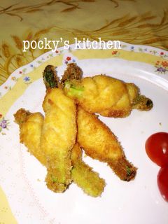 アスパラのササミ巻き揚げ☆-レシピのメイン写真