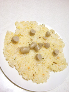 ふりかけウインナーご飯-レシピのメイン写真