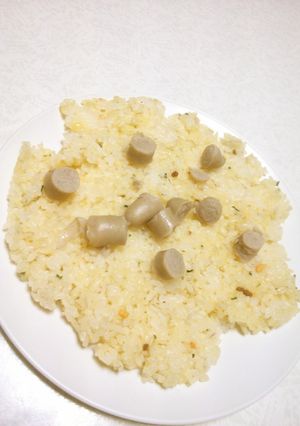 ふりかけウインナーご飯-レシピのメイン写真