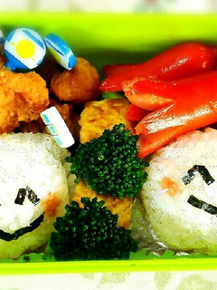 にっこり☆おにぎりお弁当-レシピのメイン写真
