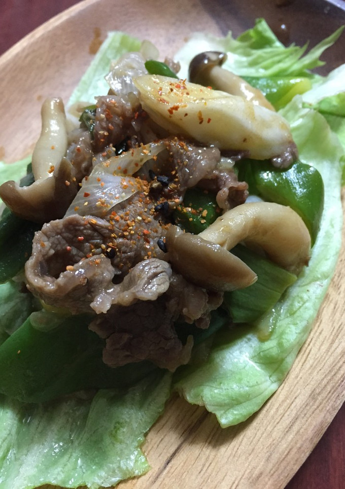 牛肉とネギの焼肉炒め-レシピのメイン写真