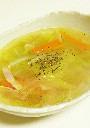 シンプルな＊キャベツのコンソメスープ＊-レシピのメイン写真
