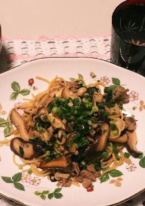 ♡簡単森のキノコパスタ♡-レシピのメイン写真